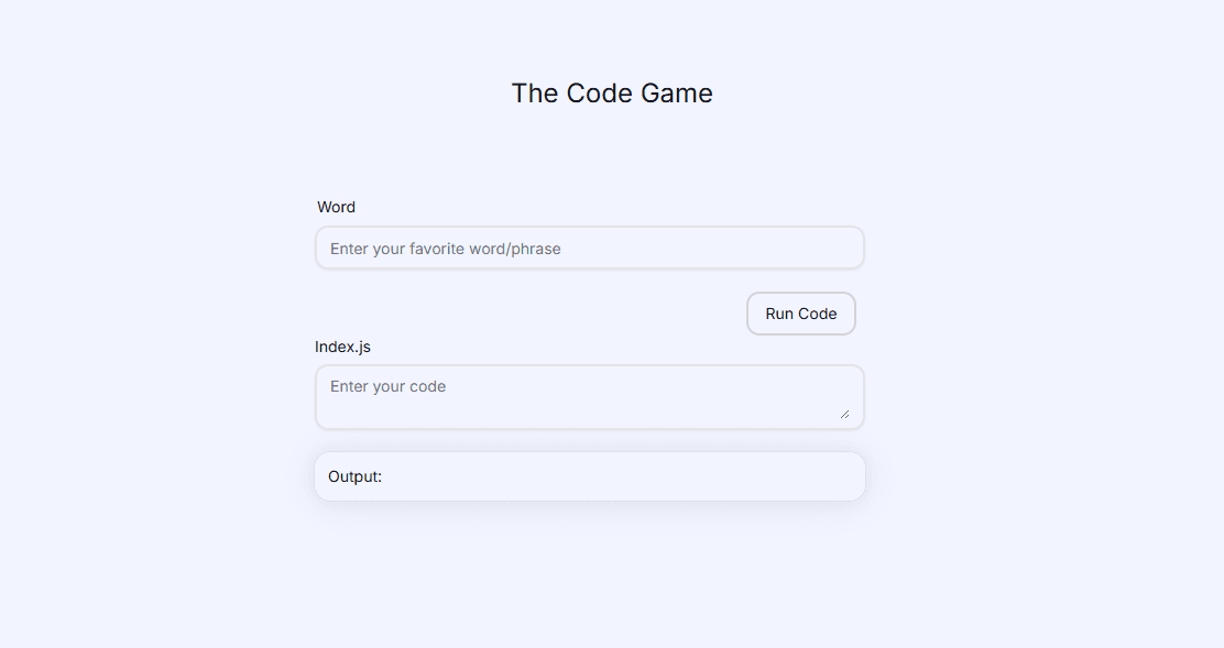 The Code Game